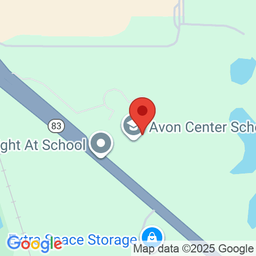 Map of Avon Center School, 1617 North Route 83, Round Lake Beach, IL 60073